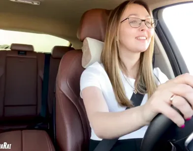 Трахнул мачеху в машине